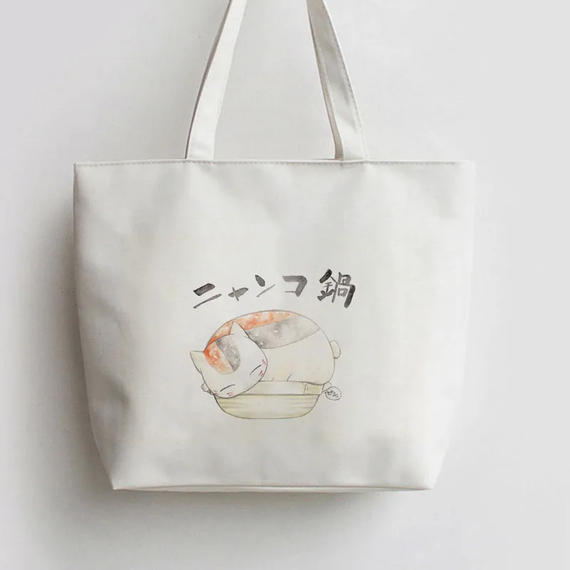 Natsume's Book of Friends Madara Nyanko-sensei Sleeping on the iron pan Japanese Anime Canvas Tote bags Cartoon AN158
Natsume's Book of Friends Madara Nyanko-sensei Sleeping on the iron pan Japanese Anime Canvas Tote bags Cartoon AN158