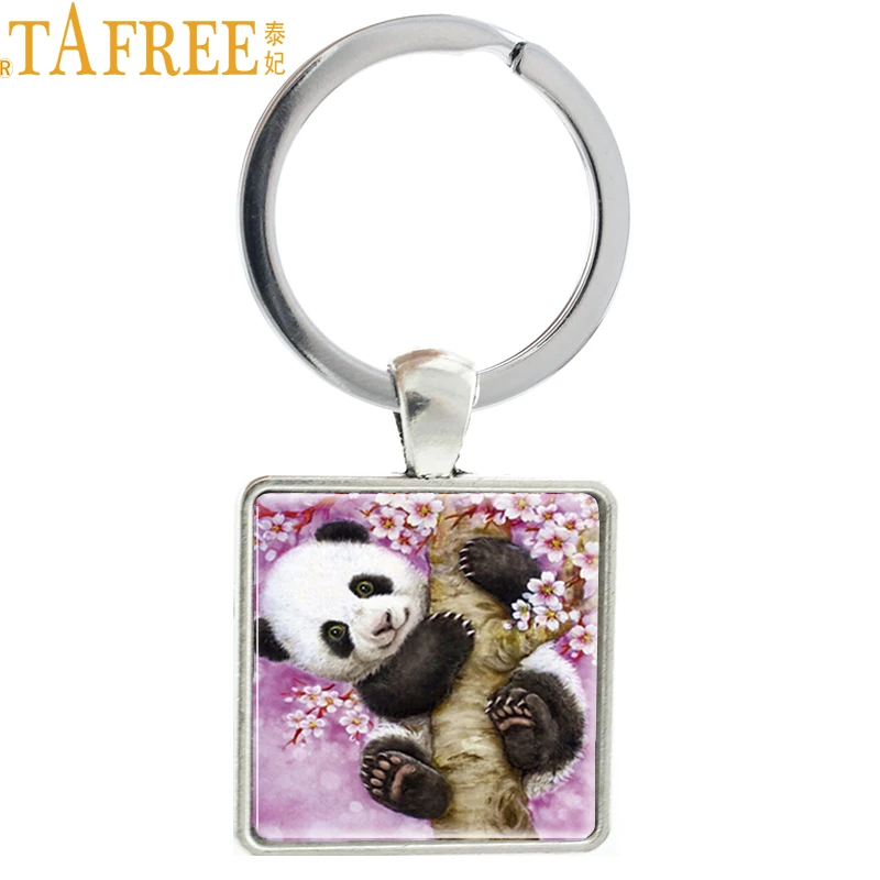 TAFREE Hot Sale Panda Keychain Pendant Animal Jewelry Bag Square Charm Keyrings Holder Girls Special Accessories Gifts E330
TAFREE Hot Sale Panda Keychain Pendant Animal Jewelry Bag Square Charm Keyrings Holder Girls Special Accessories Gifts E330
