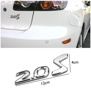 Metal 3D 2.0S Logo Car Rear Trunk Emblem Tail Decoration Badge Sticker For Mazda 3 5 6 CX5 CX7 Axela Toyota Camry Accessories
Metal 3D 2.0S Logo Car Rear Trunk Emblem Tail Decoration Badge Sticker For Mazda 3 5 6 CX5 CX7 Axela Toyota Camry Accessories