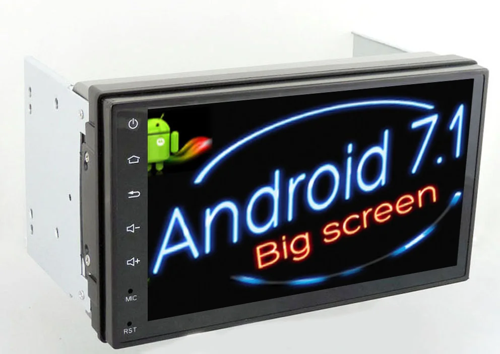 Universal 7" 2 Din Car Stereo Android 8.1 Car DVD Player GPS NAVIGATION touch screen Multimedia Player Radio
Universal 7" 2 Din Car Stereo Android 8.1 Car DVD Player GPS NAVIGATION touch screen Multimedia Player Radio