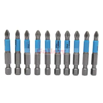 10 Pcs 50mm Hex Shank Magnetic Anti Slip Long Reach Ph2 Phillips Screwdriver Bits Set Screwdriver Screwdriver
10 Pcs 50mm Hex Shank Magnetic Anti Slip Long Reach Ph2 Phillips Screwdriver Bits Set Screwdriver Screwdriver