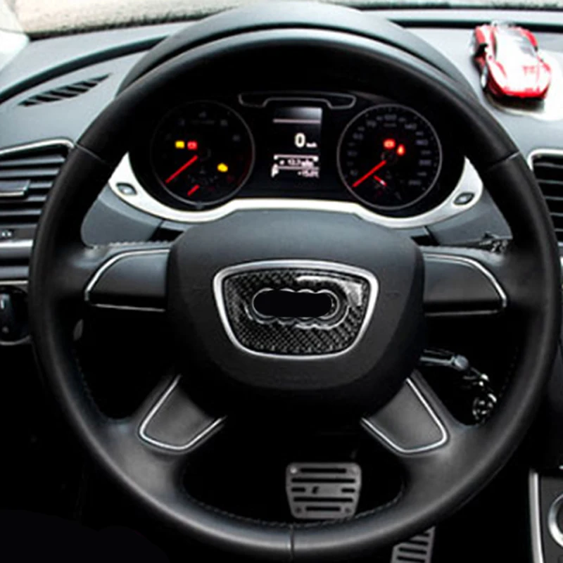 For Audi carbon fiber car stickers Audi steering wheel logo sticker decoration A4A1A3A5A6A7Q7Q5Q3A8 conversion accessories
For Audi carbon fiber car stickers Audi steering wheel logo sticker decoration A4A1A3A5A6A7Q7Q5Q3A8 conversion accessories
