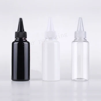 Free shipping 50pcs 100ml black bottle new designed Special twist cap 3.5 OZ transparent black white plastic dropper bottle
Free shipping 50pcs 100ml black bottle new designed Special twist cap 3.5 OZ transparent black white plastic dropper bottle