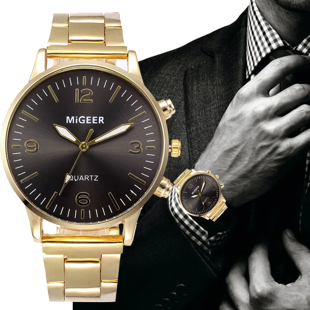 Watches for Men Fashion Crystal Stainless Steel Analog Quartz Wrist Watch zegarek meski orologio uomo reloj de hombre 2019
Watches for Men Fashion Crystal Stainless Steel Analog Quartz Wrist Watch zegarek meski orologio uomo reloj de hombre 2019
