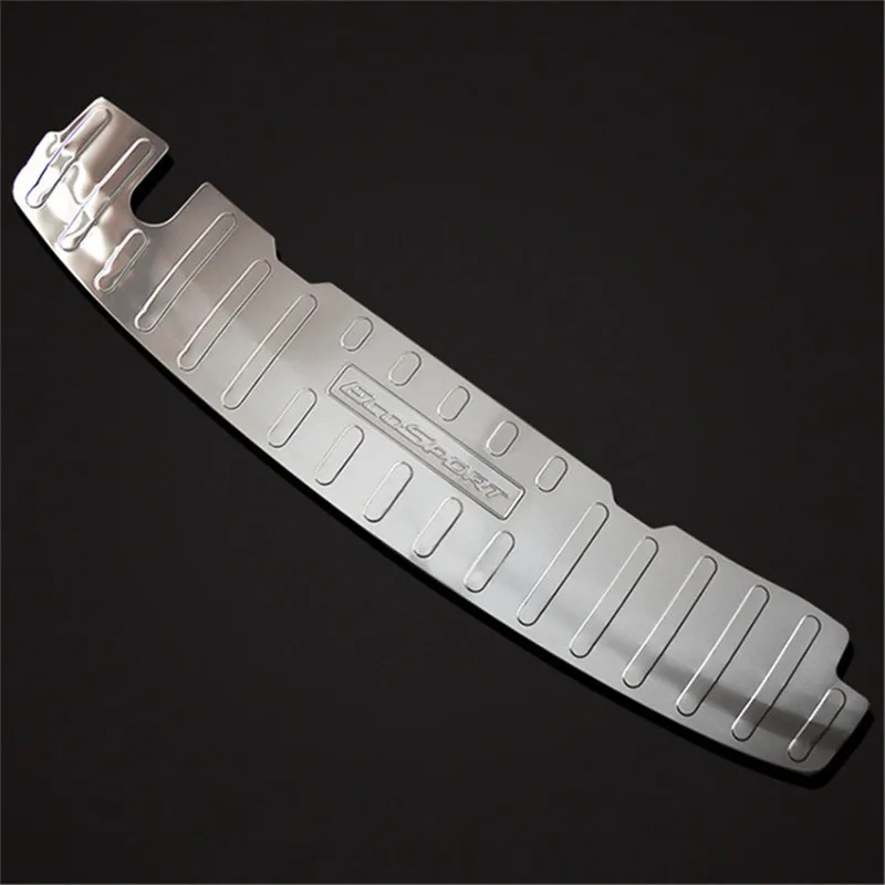 Stainless Steel Rear Bumper Protector Sill Trunk Tread Plate Trim for Ford Ford Ecosport 2018
Stainless Steel Rear Bumper Protector Sill Trunk Tread Plate Trim for Ford Ford Ecosport 2018
