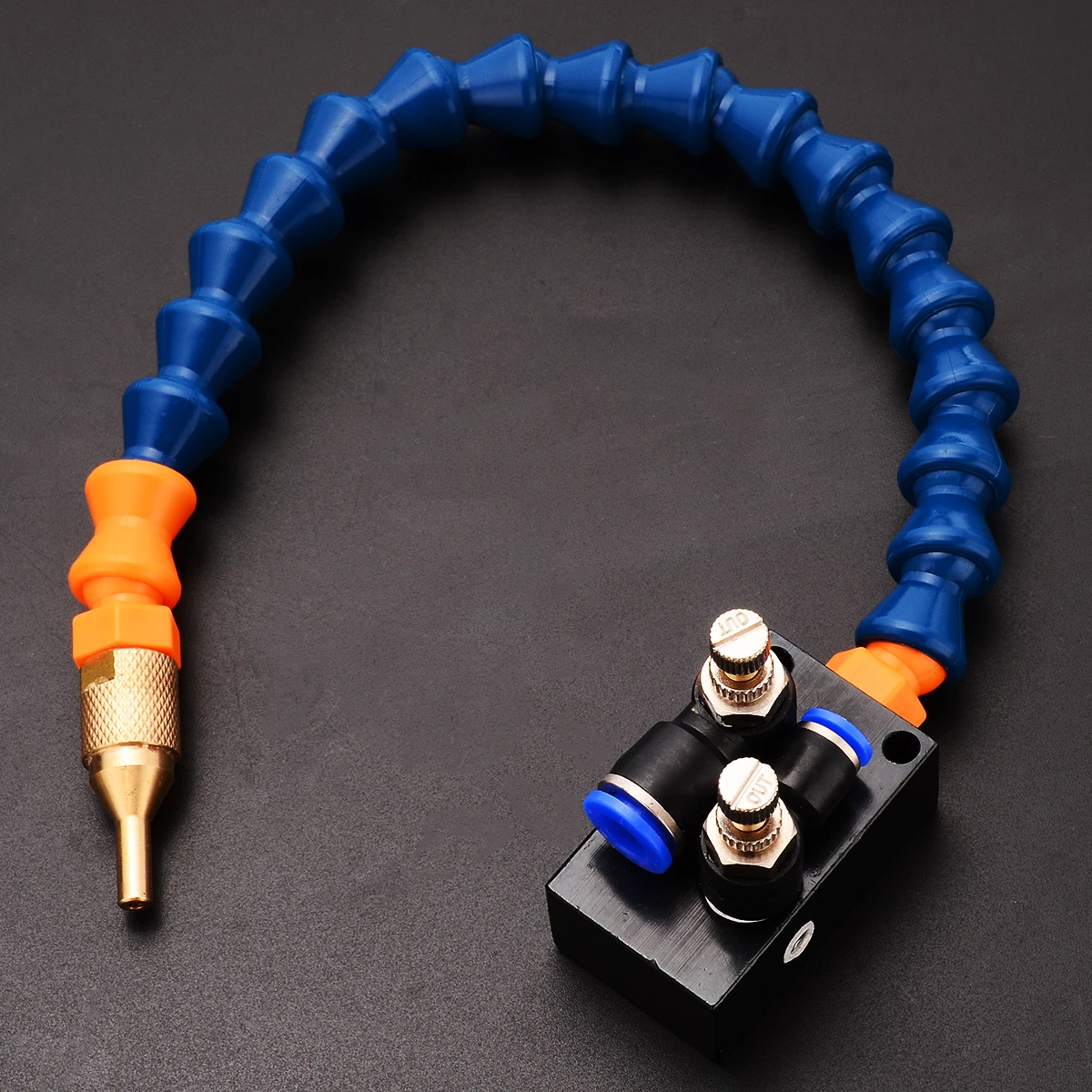 Mist Coolant Lubrication System Unit Plastic & Metal & Brass Mist Coolant System For 8mm Air Pipe CNC Lathe Milling Drill