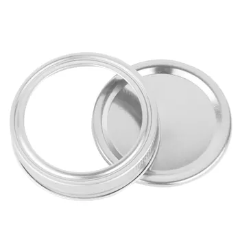 10Pcs Regular Mouth Mason Jar Split-Type Lids Sealing Leak Proof Secure Mason Storage Solid Caps Not Include Band
10Pcs Regular Mouth Mason Jar Split-Type Lids Sealing Leak Proof Secure Mason Storage Solid Caps Not Include Band