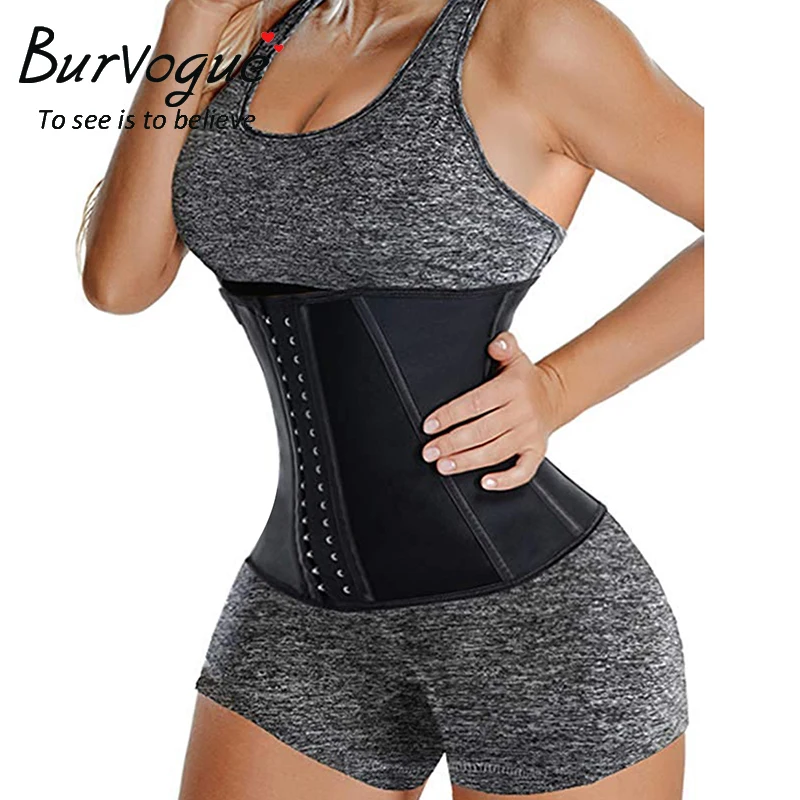 Women's Latex Waist Trainer Corset for Weight Loss Cincher Shaper Slimmer
