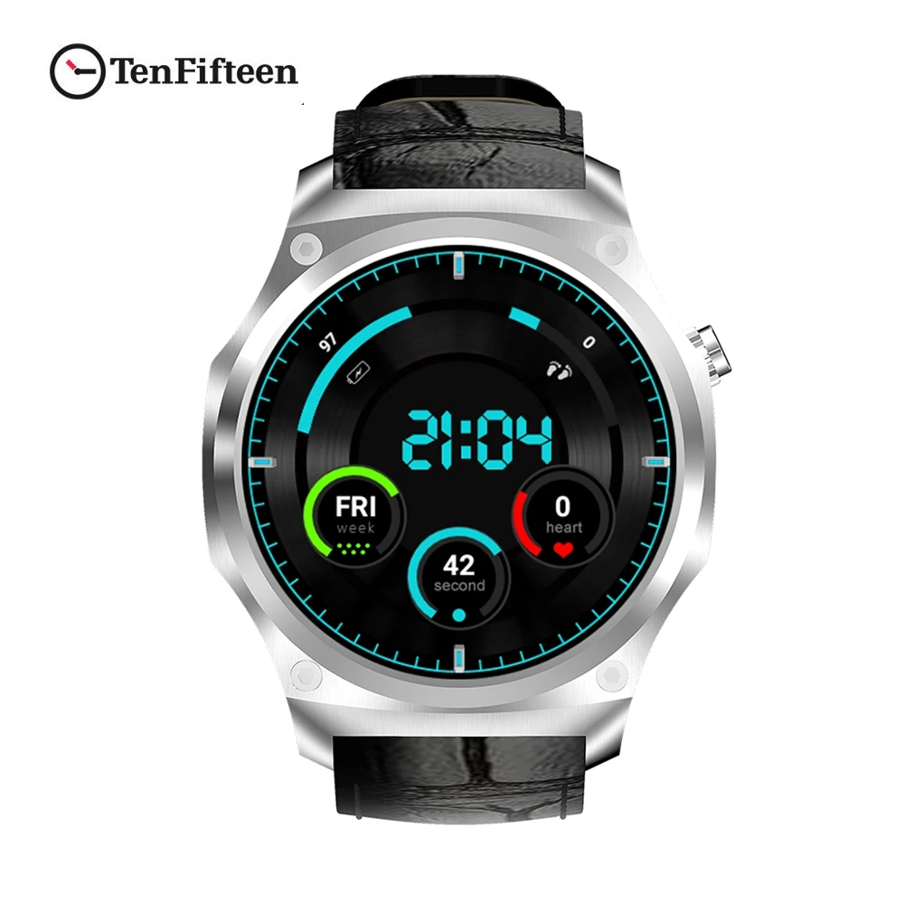 

TenFifteen F2 3G GPS Smartwatch Phone IP65 Waterproof 1.39inch Android5.1 MTK6580 1.0GHz 1GB 16GB Heart Rate Monitor Smart Watch