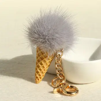 Fluffy Real Mink Fur Keychain Pompom Ice Cream Car Key Chain Pendant For Women Bag Charm Backpack Accessories
Fluffy Real Mink Fur Keychain Pompom Ice Cream Car Key Chain Pendant For Women Bag Charm Backpack Accessories
