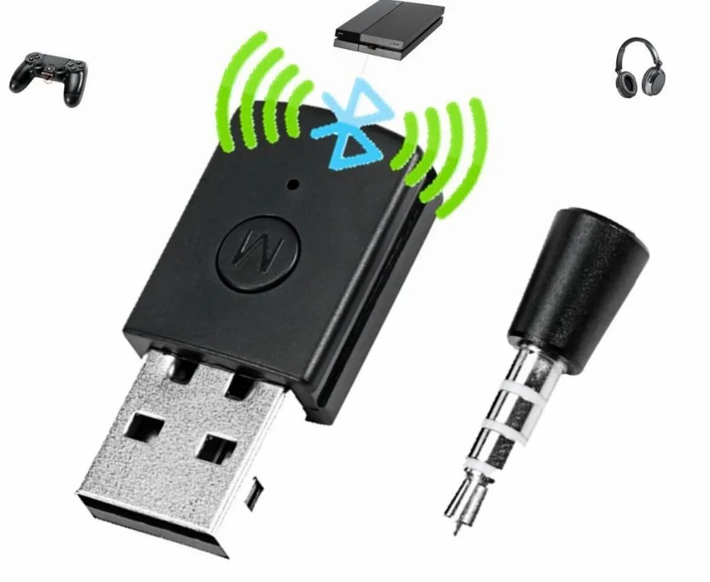 Latest Version For Bluetooth Headsets Headphone Bluetooth 4.0 Dongle USB Adapter for PS4 Playstation 4 Controller Console
Latest Version For Bluetooth Headsets Headphone Bluetooth 4.0 Dongle USB Adapter for PS4 Playstation 4 Controller Console