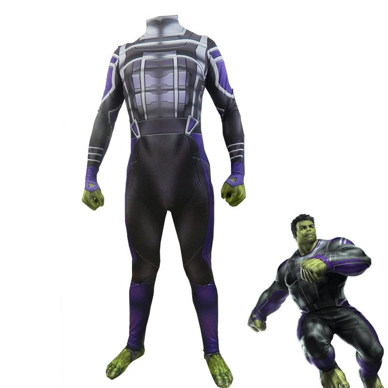 2019 New Avengers 4 Endgame Hulk Cosplay Costume Superhero Robert Bruce Banner Zentai Bodysuit Suit Jumpsuits for Adult kids
2019 New Avengers 4 Endgame Hulk Cosplay Costume Superhero Robert Bruce Banner Zentai Bodysuit Suit Jumpsuits for Adult kids