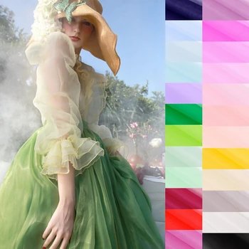 24colors pure color custom print natural silk fabric for dress organza fabrics tissu au metre telas patchwork DIY christmas tela 
24colors pure color custom print natural silk fabric for dress organza fabrics tissu au metre telas patchwork DIY christmas tela