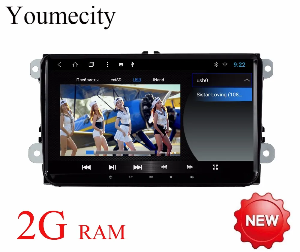 Android 8.1 Car DVD GPS Video player Navigation Radio for VW Bora EOS Amarok Caddy TOURAN Scirocco Sharan Seat head-unit 2G RAM 
Android 8.1 Car DVD GPS Video player Navigation Radio for VW Bora EOS Amarok Caddy TOURAN Scirocco Sharan Seat head-unit 2G RAM