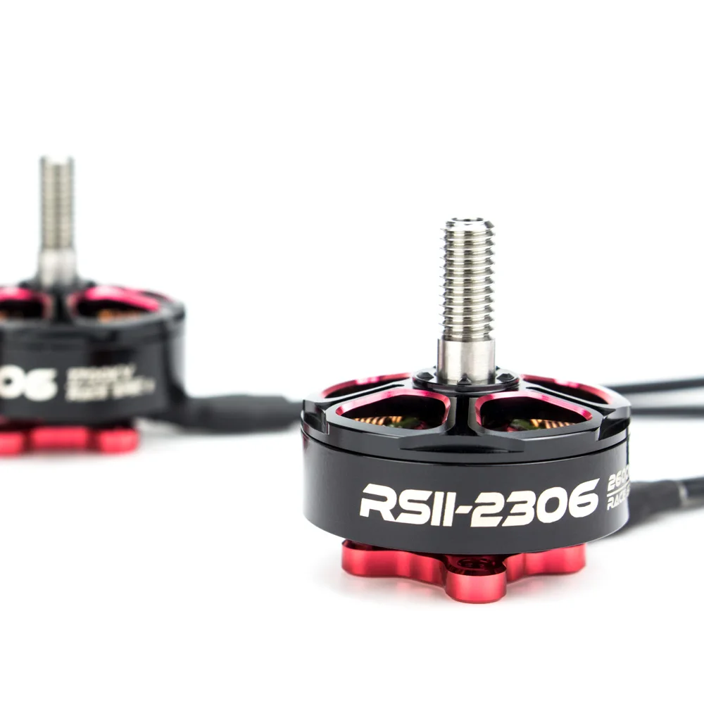 

New EMAX RSII 2306 RS2306 Race Spec - Brushless Motor (3-6S) 1600KV 1700KV 1900KV 2300KV 2400KV 2600KV CW CCW