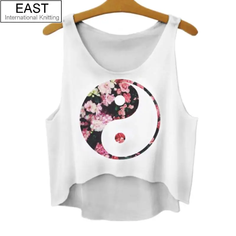 EAST KNITTING 2017 Newest Top Fashion Summer Short Crop tops 3D Printed Vest Girls Tank cheap clothes F552
EAST KNITTING 2017 Newest Top Fashion Summer Short Crop tops 3D Printed Vest Girls Tank cheap clothes F552