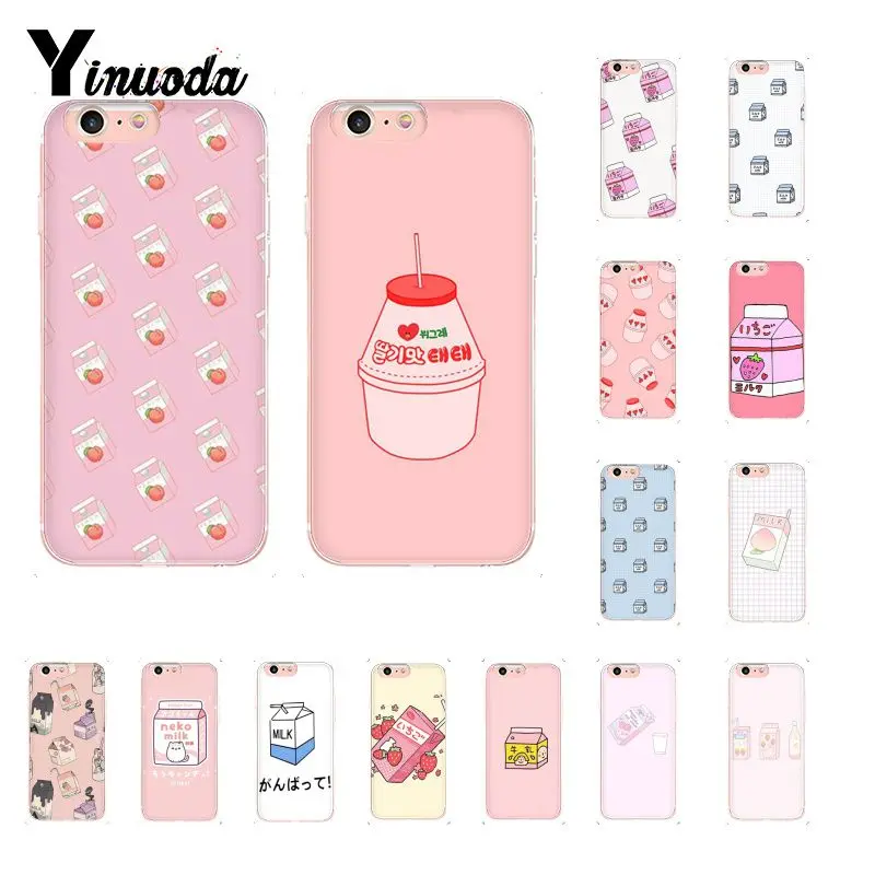 Yinuoda Kawaii Japanese Strawberry Milk Pattern TPU Soft Phone Case for iPhone 8 7 6 6S Plus X XS MAX 5 5S SE XR 10 Cases
Yinuoda Kawaii Japanese Strawberry Milk Pattern TPU Soft Phone Case for iPhone 8 7 6 6S Plus X XS MAX 5 5S SE XR 10 Cases