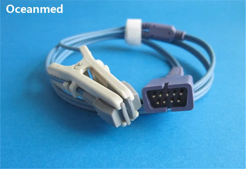 Nellcor Oximax SpO2 Sensor Veterinary Lingual Clip for Dogs Pets Animals, 9 Pins 1m/3ft Cable
Nellcor Oximax SpO2 Sensor Veterinary Lingual Clip for Dogs Pets Animals, 9 Pins 1m/3ft Cable