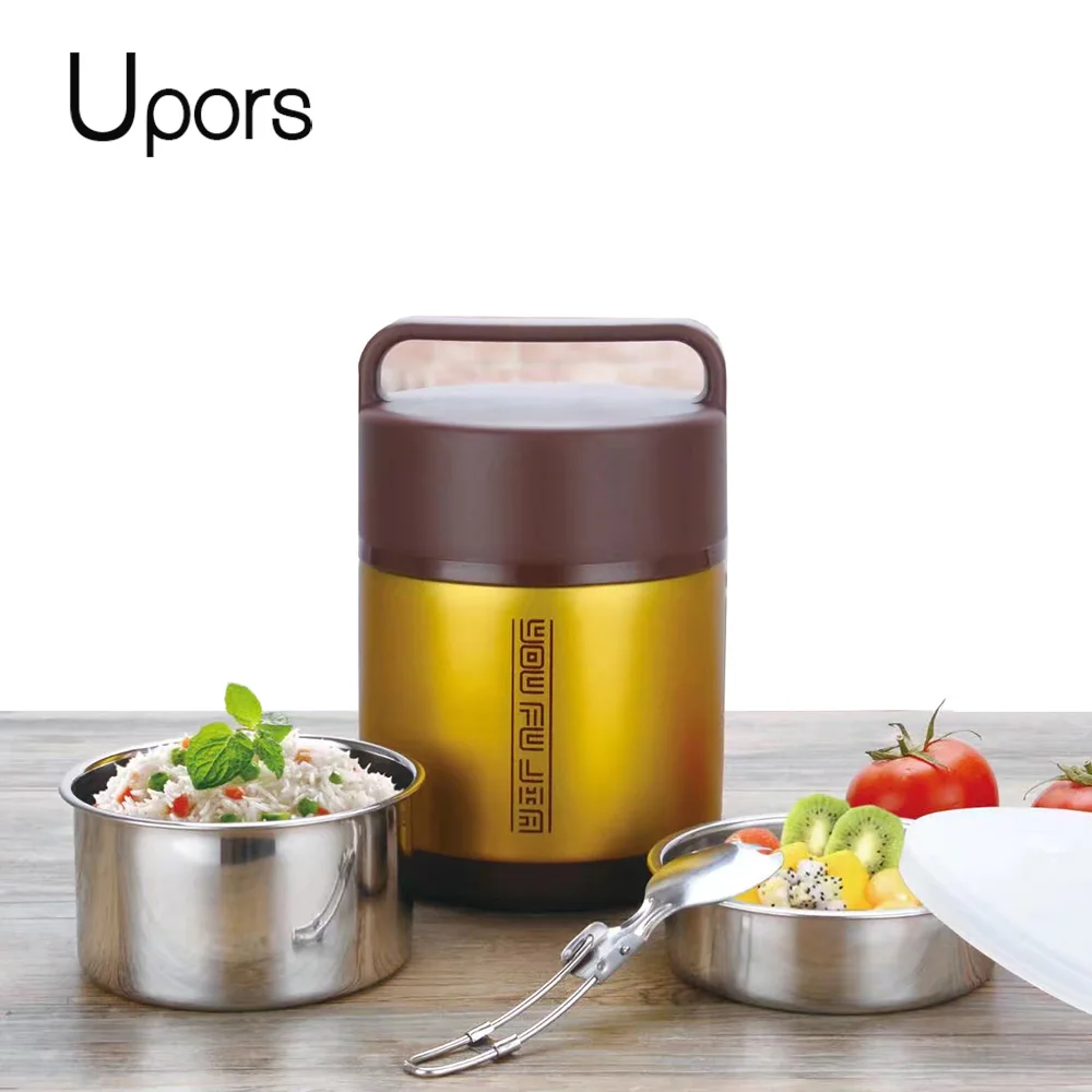 UPORS Food Container Thermos Insulation Stainless Steel Thermal Lunch Box for Kids Students Lunchbox Bento Box Meal Prep 1.6L
UPORS Food Container Thermos Insulation Stainless Steel Thermal Lunch Box for Kids Students Lunchbox Bento Box Meal Prep 1.6L