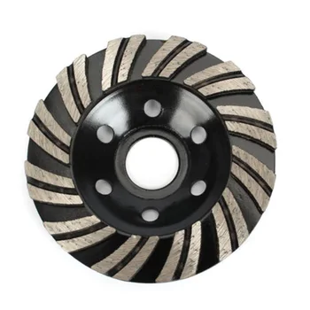 4 Diamond Segment Cup Grinding Wheel Fit Grinder Concrete Granite Stone Cut 1x