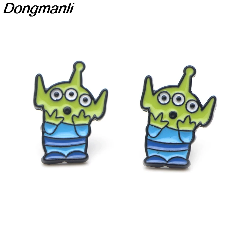 P3710 Dongmanli Alien Stud Earrings For Womens Enamel Stainless Steel Pierce Korea Earrings Jewelry Kids Girls
P3710 Dongmanli Alien Stud Earrings For Womens Enamel Stainless Steel Pierce Korea Earrings Jewelry Kids Girls