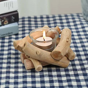 1Pcs Candle Holder Wood Craft Candlelight Dinner Props Occasion Wedding Party Home Decoration
1Pcs Candle Holder Wood Craft Candlelight Dinner Props Occasion Wedding Party Home Decoration
