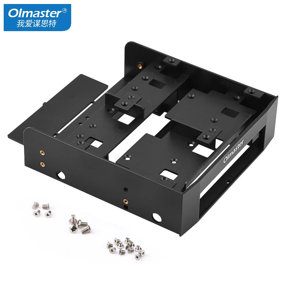 

OImaster 2.5" / 3.5" HDD / SSD to 5.25" Floppy-Drive Bay Computer Mounting Bracket Adapter