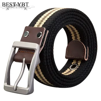 Best YBT Unisex canvas stripe belt 2018 New Alloy pin buckle weaving canvas belt trend youth men fashion casual men belt
Best YBT Unisex canvas stripe belt 2018 New Alloy pin buckle weaving canvas belt trend youth men fashion casual men belt