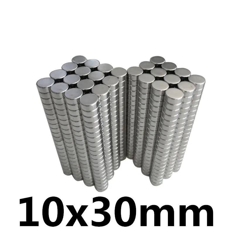 1pcs Neodymium magnet 30*10 N35 Super strong round magnet Rare Earth NdFeb N35 30x10mm strongest permanent powerful magnetic
1pcs Neodymium magnet 30*10 N35 Super strong round magnet Rare Earth NdFeb N35 30x10mm strongest permanent powerful magnetic