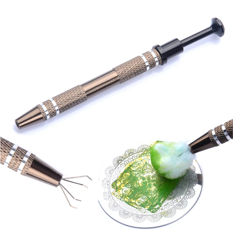 Professional Stamp Plate Tool1pc Manicure Saver Cotton Claw Picker Clean Nail Stamping Template Clean Tool Nail Art
Professional Stamp Plate Tool1pc Manicure Saver Cotton Claw Picker Clean Nail Stamping Template Clean Tool Nail Art