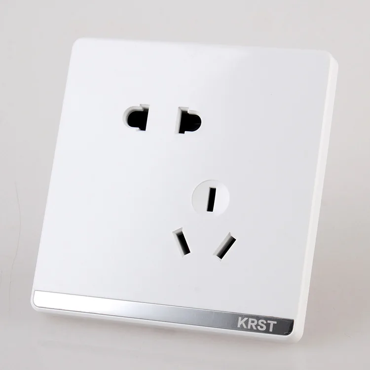 Home Furnishing Wall Switch Socket, 86 Type Concealed Large Board Jade-Induced White, Five-Hole Socket, 10A PC 220V
Home Furnishing Wall Switch Socket, 86 Type Concealed Large Board Jade-Induced White, Five-Hole Socket, 10A PC 220V