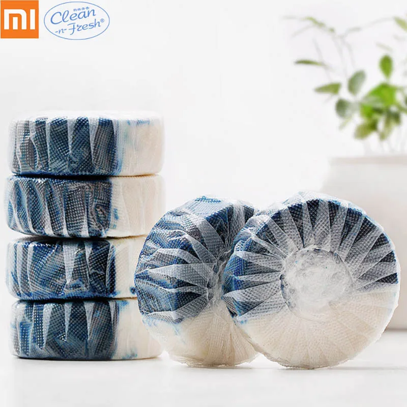 Xiaomi Mijia Clean-n-fresh Double-effect Toilet Block Independent Water-soluble Film Packaging Anionic Active Factor Deep Clean
Xiaomi Mijia Clean-n-fresh Double-effect Toilet Block Independent Water-soluble Film Packaging Anionic Active Factor Deep Clean