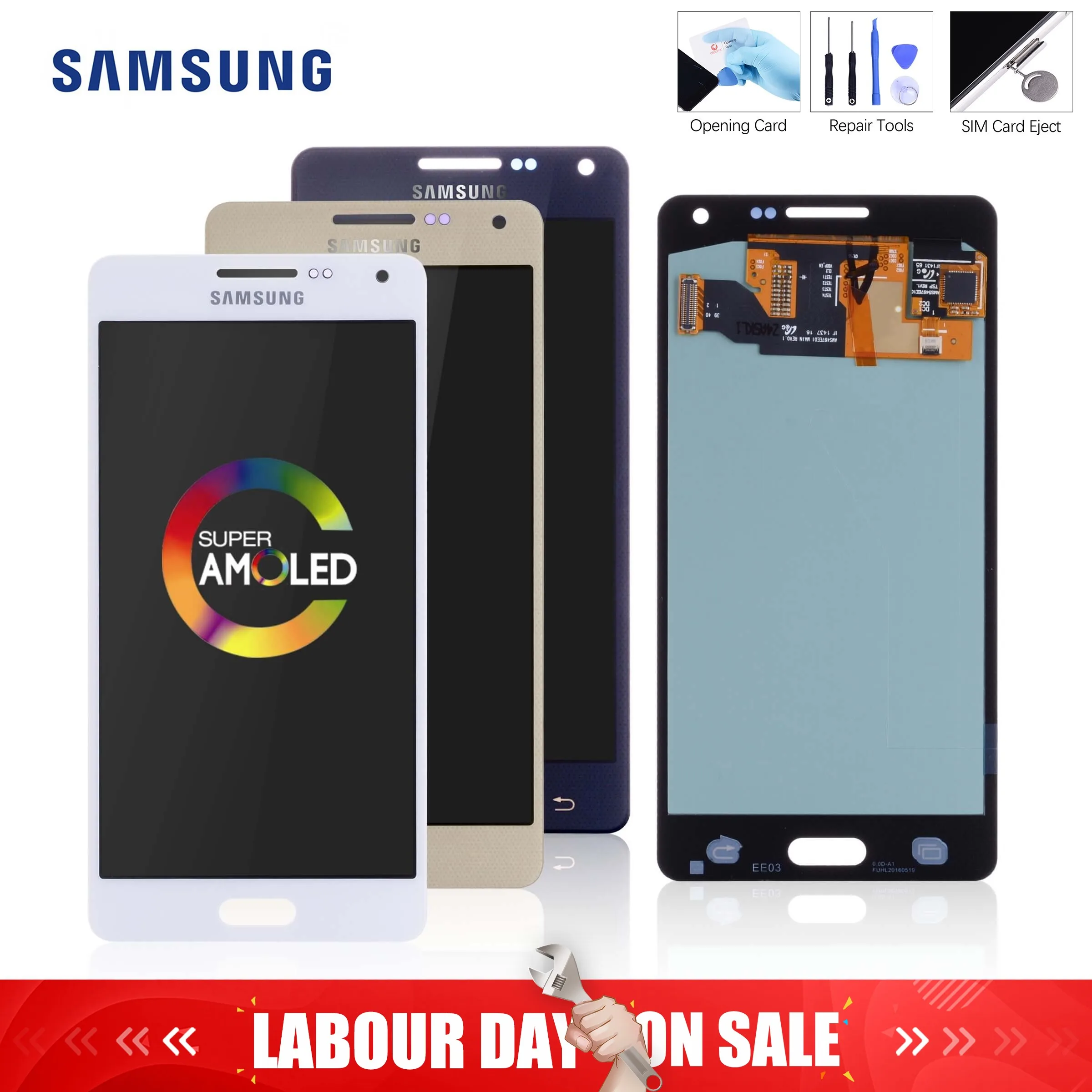 Original AMOLED LCD for SAMSUNG Galaxy A5 2015 Display Touch Screen Replacement For SAMSUNG Galaxy A5 A500FU A500 A500F A500M
Original AMOLED LCD for SAMSUNG Galaxy A5 2015 Display Touch Screen Replacement For SAMSUNG Galaxy A5 A500FU A500 A500F A500M