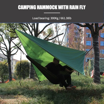 Single Double Person Sleeping Bed Outdoor Camping Hammock Hunting Mosquito Net With Rain Fly UV Resistant Waterproof Sun Shade
Single Double Person Sleeping Bed Outdoor Camping Hammock Hunting Mosquito Net With Rain Fly UV Resistant Waterproof Sun Shade