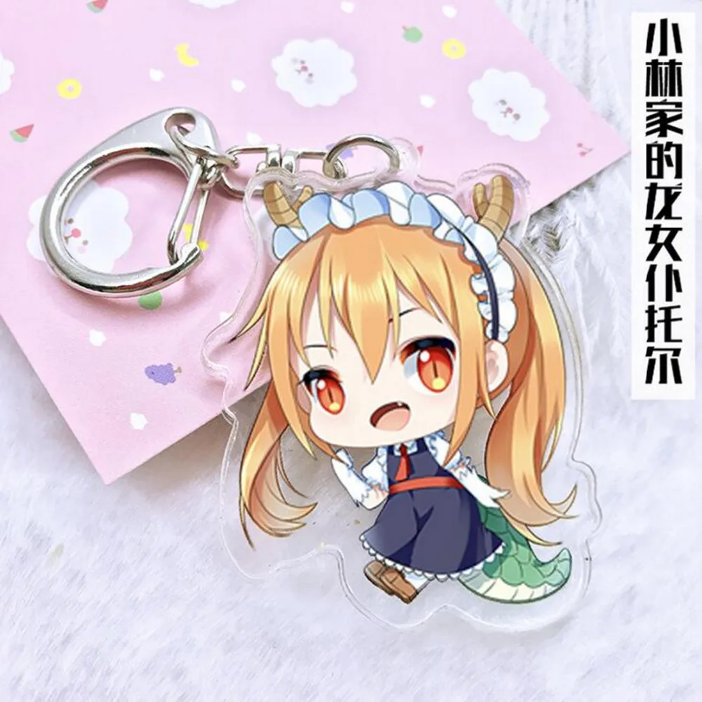 cartoon Kobayashi-san Chi no Maid Dragon Acrylic keychain Tohr Lorelei charm Pendants Keyring Cosplay Nightmare Llavero Chaveiro
cartoon Kobayashi-san Chi no Maid Dragon Acrylic keychain Tohr Lorelei charm Pendants Keyring Cosplay Nightmare Llavero Chaveiro
