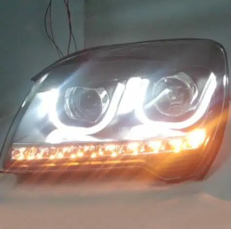 2pcs cars Head light For KIA Sportage 2007~2013 Headlights LED DRL Running lights Bi-Xenon Beam Fog lights angel eyes Auto
2pcs cars Head light For KIA Sportage 2007~2013 Headlights LED DRL Running lights Bi-Xenon Beam Fog lights angel eyes Auto