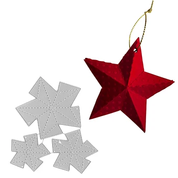 3D DIY Pentagram Star Metal Cutting Dies Birthday gift for DIY Scrapbooking Album Paper Cards Decorative Craft Embossing Die cut
3D DIY Pentagram Star Metal Cutting Dies Birthday gift for DIY Scrapbooking Album Paper Cards Decorative Craft Embossing Die cut