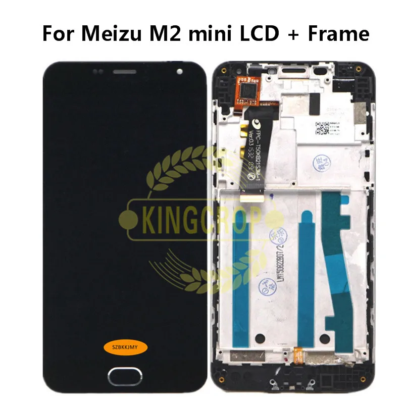 AAA Quality LCD +Frame For MEIZU M2 Mini Lcd Display Screen Replacement For MEIZU M2 MINI Digiziter Aseembly
AAA Quality LCD +Frame For MEIZU M2 Mini Lcd Display Screen Replacement For MEIZU M2 MINI Digiziter Aseembly