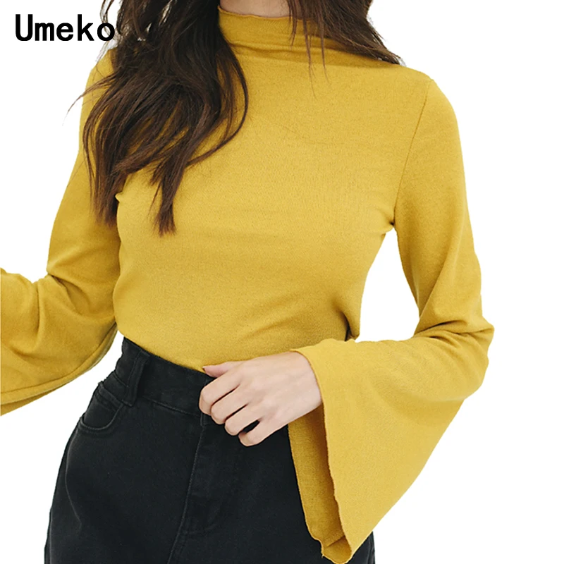 Women's Cashmere Sweater Turtleneck Flare Long Sleeve Pullover Slim Causal Solid Female Tops Fashion 2018 Winter
Women's Cashmere Sweater Turtleneck Flare Long Sleeve Pullover Slim Causal Solid Female Tops Fashion 2018 Winter