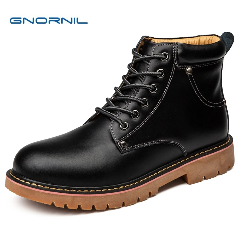 GNORNIL Brand Fashion Men Boots Genuine Leather Men Shoes 2018 Autumn Retro Male Comfortable Mens Casual Martin Boots Footwear
GNORNIL Brand Fashion Men Boots Genuine Leather Men Shoes 2018 Autumn Retro Male Comfortable Mens Casual Martin Boots Footwear