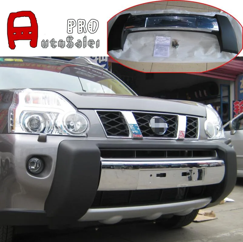 Chrome & Black Front Bumper Protector Guard Skid Plate for Nissan X-Trail T31 2008 2010 2011
Chrome & Black Front Bumper Protector Guard Skid Plate for Nissan X-Trail T31 2008 2010 2011