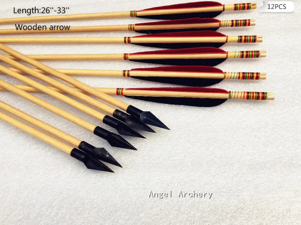 12PCS wooden arrow Hunting arrows Handmade Wooden Arrows Cedar wood shafts Arrows hunting arrowheads OD 8.5mm
12PCS wooden arrow Hunting arrows Handmade Wooden Arrows Cedar wood shafts Arrows hunting arrowheads OD 8.5mm