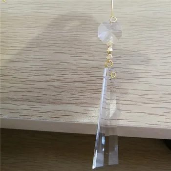 20X for Curtains Partitions Entrance Loose Beads Chandelier Clear Glass Crystal Lamp Prism Hanging Drop Pendant Set 63mm+14mm
20X for Curtains Partitions Entrance Loose Beads Chandelier Clear Glass Crystal Lamp Prism Hanging Drop Pendant Set 63mm+14mm