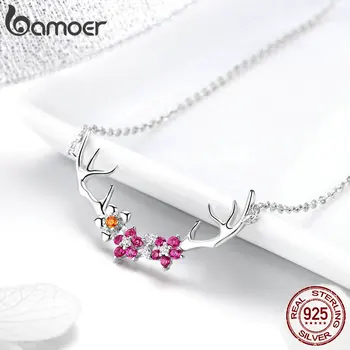 BAMOER Plum Branch Choker Necklace 925 Silver Chinese Traditional Flower Tree Leaf Short Necklace Fine Jewelry Gifts GAN034
BAMOER Plum Branch Choker Necklace 925 Silver Chinese Traditional Flower Tree Leaf Short Necklace Fine Jewelry Gifts GAN034