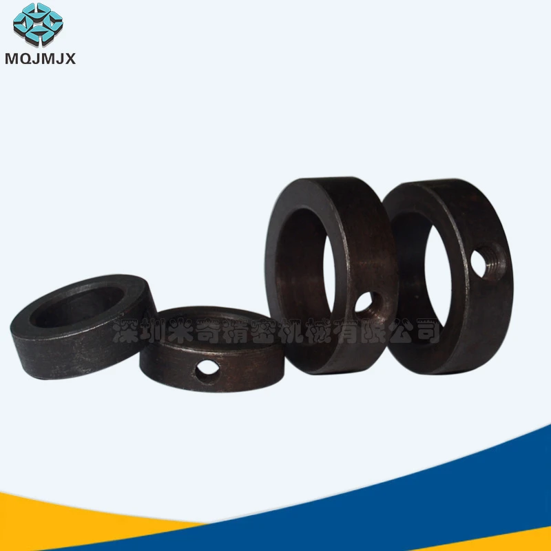 45 carbon steel shaft collar bushing stop screw type bearing retaining ring ID 8-32mm Set Screw M5 M6 M8 ID-OD
45 carbon steel shaft collar bushing stop screw type bearing retaining ring ID 8-32mm Set Screw M5 M6 M8 ID-OD