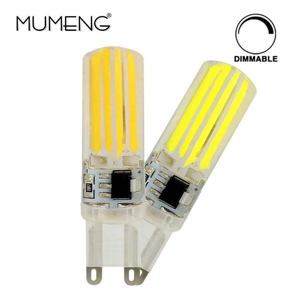 MUMENG G9 led Bulb 5W Dimmable Lamp 4pcs Filament AC220V Light Energy saving Ampoule led for Chandelier replace halogen bulb
MUMENG G9 led Bulb 5W Dimmable Lamp 4pcs Filament AC220V Light Energy saving Ampoule led for Chandelier replace halogen bulb