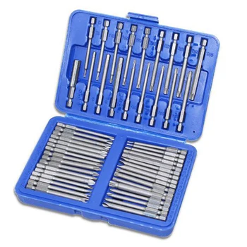 50pcs Alloy Steel Extra Long Reach Bit Set Security Screwdriver Bits Torx Star Hex With Storage Box
50pcs Alloy Steel Extra Long Reach Bit Set Security Screwdriver Bits Torx Star Hex With Storage Box