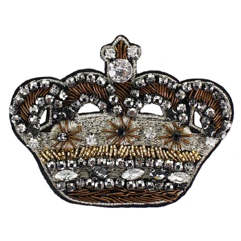 Embroidery Beaded Badges India Silk Crown Patches for Clothes Decorated Applique Craft Sewing Supplies 5pieces
Embroidery Beaded Badges India Silk Crown Patches for Clothes Decorated Applique Craft Sewing Supplies 5pieces