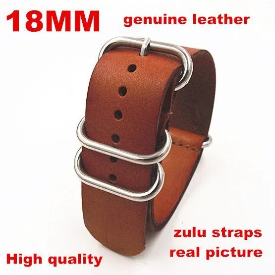 zulu straps - Wholesale 10PCS/lots High quality 18MM Nato strap genuine leather Watch band NATO straps watch strap-3247
zulu straps - Wholesale 10PCS/lots High quality 18MM Nato strap genuine leather Watch band NATO straps watch strap-3247