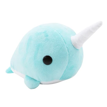 New Arrival Stuffed Plush Animals Toys Creative Sea Animals Doll Cute Blue Whale With Horn Popular Toys For Baby Kids
New Arrival Stuffed Plush Animals Toys Creative Sea Animals Doll Cute Blue Whale With Horn Popular Toys For Baby Kids